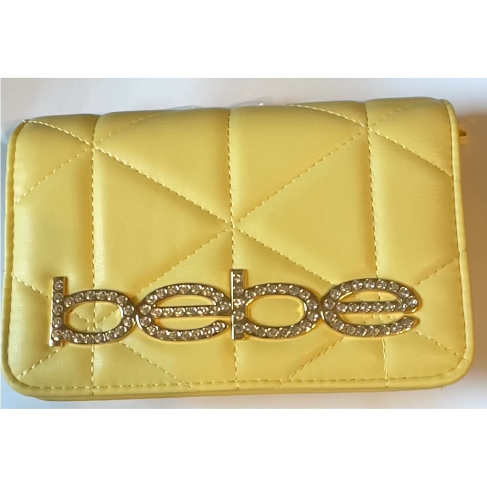 Bebe Yellow Crossbody